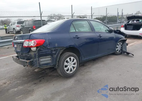 2011 Toyota Corolla из США, поврежденный, VIN 2T1BU4EE7BC746513